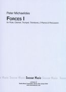 Forces I : For Flute, Clarinet, Trumpet, Trombone, 2 Pianos and Percussion (1969).