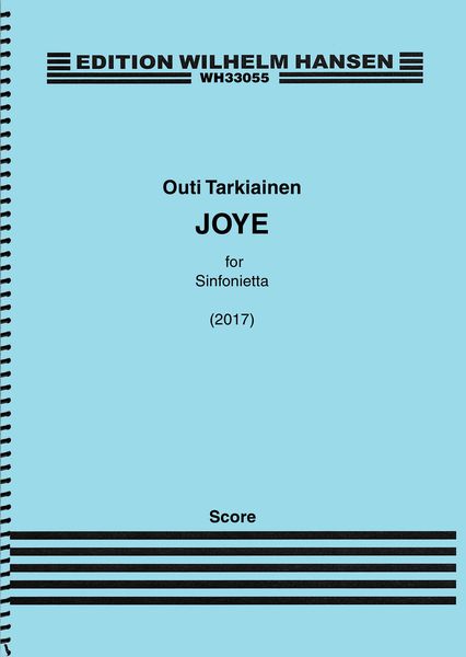 Joye : For Sinfonietta (2017).