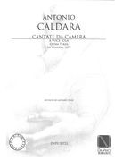 Cantate Da Camera A Voce Sola, Opera Terza (In Venezia, 1699) / edited by Antonio Frigé.