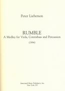 Rumble : A Medley For Viola, Contrabass and Percussion (1994).