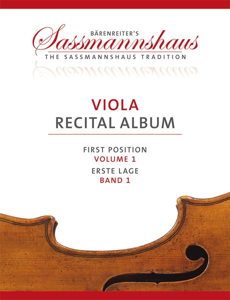 Viola Recital Album : First Position, Vol. 1.