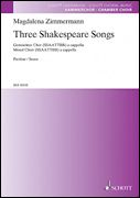 Three Shakespeare Songs : For Mixed Choir (SSAATTBB) A Cappella.