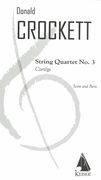 String Quartet No. 3 : Cortège (2016).