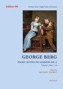 Eight Suites of Lessons, Op. 5, Vol. 1 (Nos. 1-4) : For Keyboard / edited by Michael Talbot.