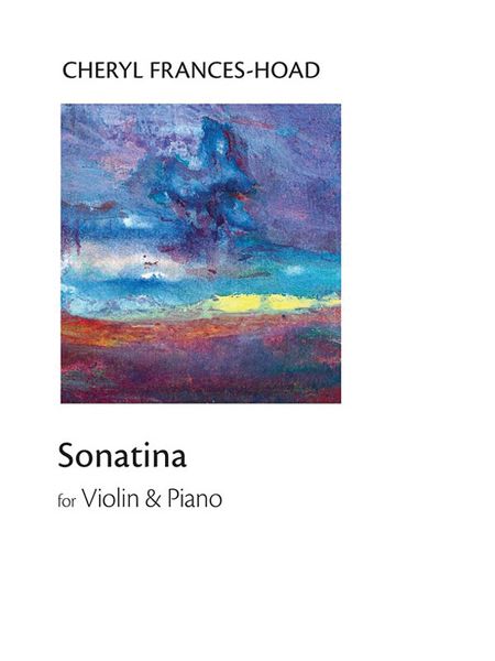 Sonatina : For Violin and Piano (2016).