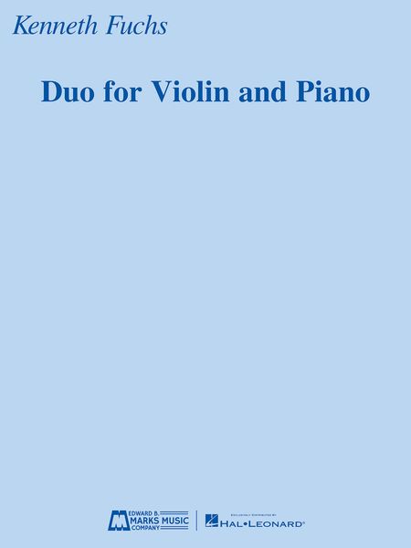 Duo : For Violin and Piano.