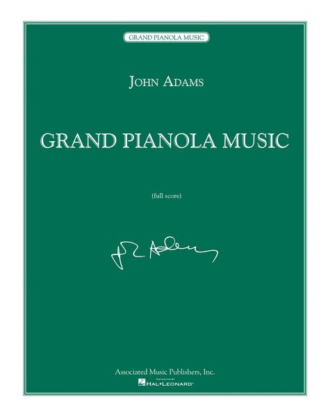 Grand Pianola Music : Second Printing, October 2017.