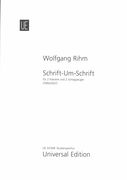 Schrift-Um-Schrift : Für 2 Klaviere und 2 Schlagzeuger (1993/2007).