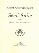 Semi-Suite : For Violin, Clarinet, Piano and Percussion (1981).