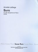 Suite : For Alto Saxophone and Piano (1979).
