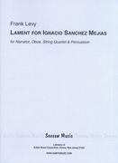 Lament : For Narrator, Oboe, String Quartet and Percussion.