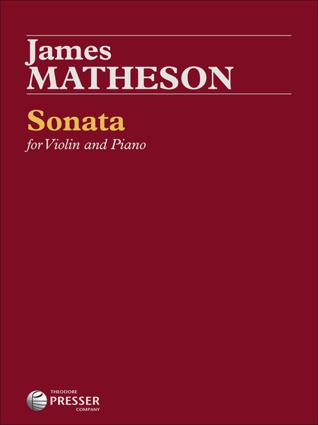 Sonata : For Violin and Piano (2007).