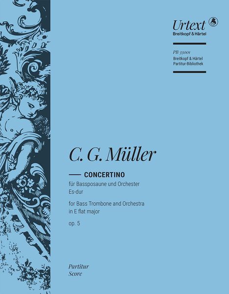 Concertino Es-Dur, Op. 5 : Für Bassposaune und Orchester / edited by Nick Pfefferkorn.
