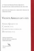 String Quartet In C Minor (1913) / edited by Christiane Heine.