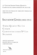 String Quartet No. 1 In G Major / edited by Christiane Heine.