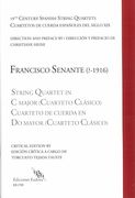 String Quartet In C Major (Cuarteto Clásico) / edited by Torcuato Tejada Tauste.