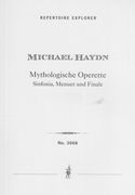 Mythologische Operette : Sinfonia, Menuet und Finale.