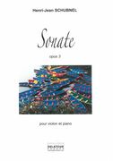 Sonate, Op. 3 : Pour Violon Et Piano (1957).