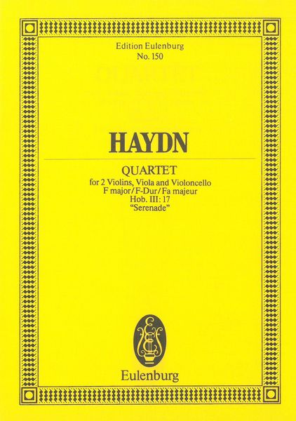 String Quartet In F Major, Op. 3 No. 5.