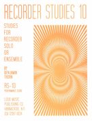 Recorder Studies 10 : Studies For Recorder Solo Or Ensemble.