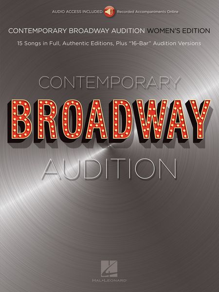 Contemporary Broadway Audition : Women's Edition.