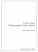 21 Lieder Originali Per Canto E Chitarra / edited by Adriano Sebastiani.