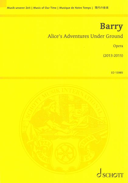 Alice's Adventures Under Ground : Opera (2013-2015).