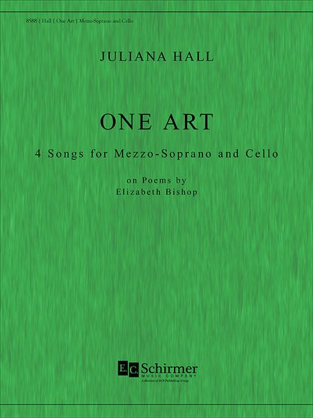 One Art : 4 Songs For Mezzo-Soprano and Violoncello (2003).