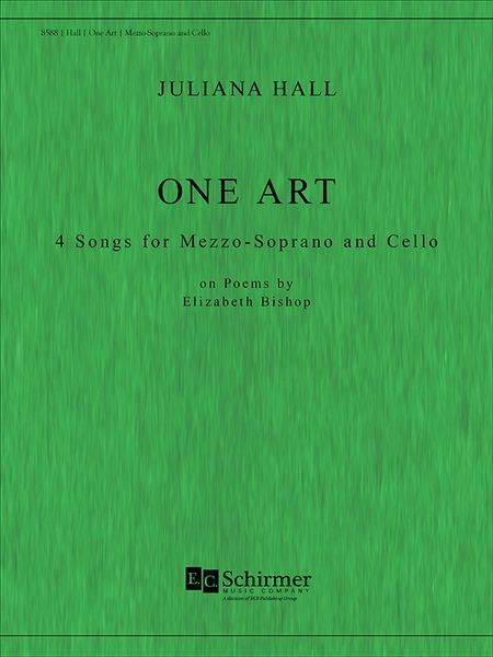 One Art : 4 Songs For Mezzo-Soprano and Violoncello (2003).