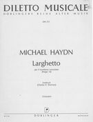 Larghetto (Perger Nr. 34) : Per Il Trombone Concertato / Set Of Parts.