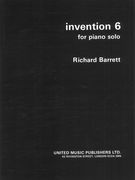 Invention 6, 1982 : For Solo Piano.