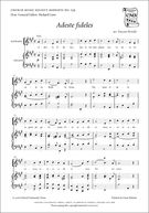 Adeste Fidelis : For Solo, Duet, Trio and SATB With Organ / arr. Vincent Novello.