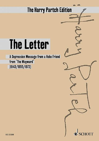 Letter : A Depression Message From A Hobo Friend, From The Wayward (1943/1955/1972).