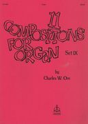 11 Compostions For Organ, Set IX.