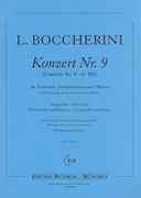 Konzert Nr. 9 (Concerto No. 9 - G. 482) : For Violoncello, String Orchestra and 2 Horns - Piano Red.