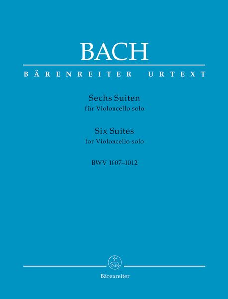 Sechs Suiten, BWV 1007-1012 : Für Violoncello Solo / edited by Andrew Talle.