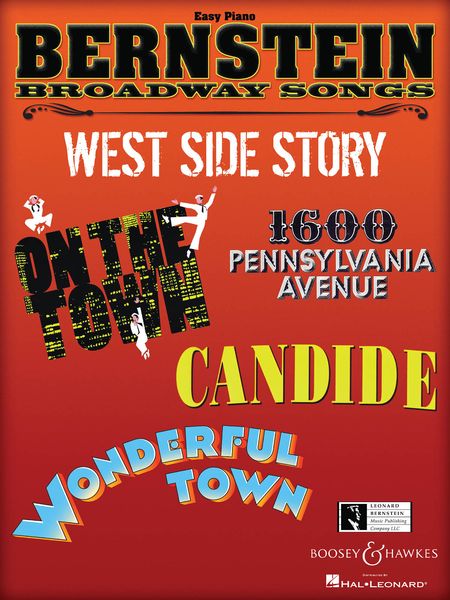 Bernstein Broadway Songs : Easy Piano Vocal Selections.
