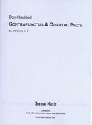 Contrapunctus and Quartal Piece : For 4 Horns In F.