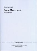 Four Sketches : For Horn and Piano.