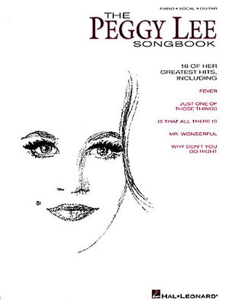 Peggy Lee Songbook.
