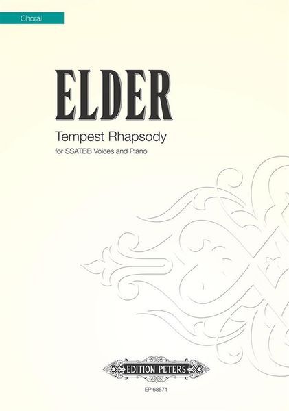 Tempest Rhapsody : For SSATBB Voices and Piano.