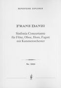 Sinfonia Concertante : Für Flöte, Oboe, Horn, Fagott Mit Kammerorchester.
