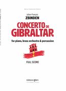 Concerto De Gibraltar : For Piano, Brass Orchestra and Percussion (1959).