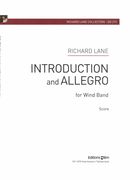 Introduction and Allegro : For Wind Band (1983).