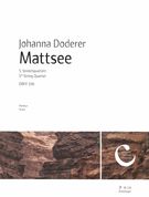 Mattsee : 5th String Quartet, DWV 106 (2016).