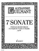 7e Sonate Pour le Grand Orgue (F Maj., Op. 89).