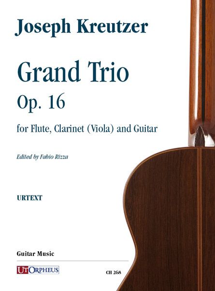 Grand Trio, Op. 16 : For Flute, Clarinet (Viola) and Guitar / edited by Fabio Rizza.