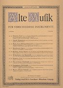 Konzert C-Dur : Für Fagott, 2 Violinen, Viola und Cembalo / Ed. by Felix Schröder.