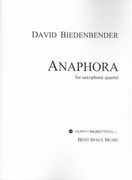 Anaphora : For Saxophone Quartet.