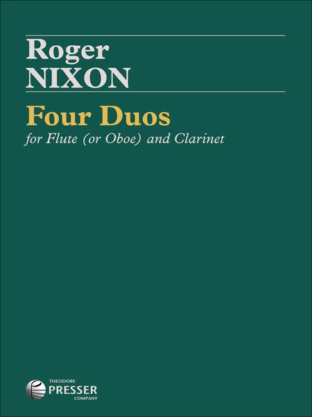 Four Duos : For Flute (Or Oboe) and Clarinet.